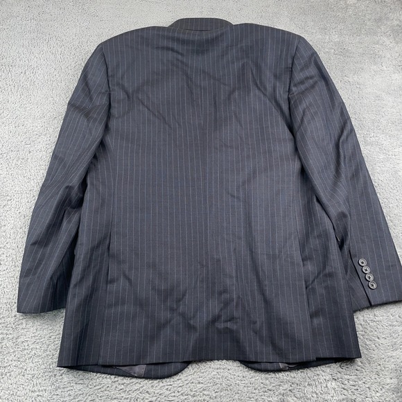 Brooks Brothers Blazer Mens 40R Madison Fit 346 Pinstripe Wool Jacket Classic - Picture 7 of 15